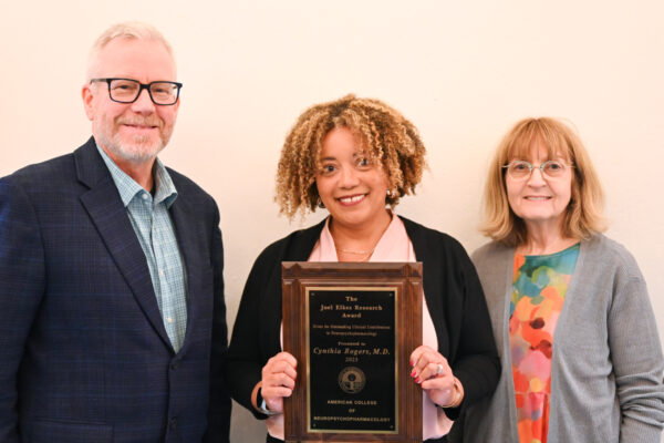 Rogers honored for contributions to neurodevelopment