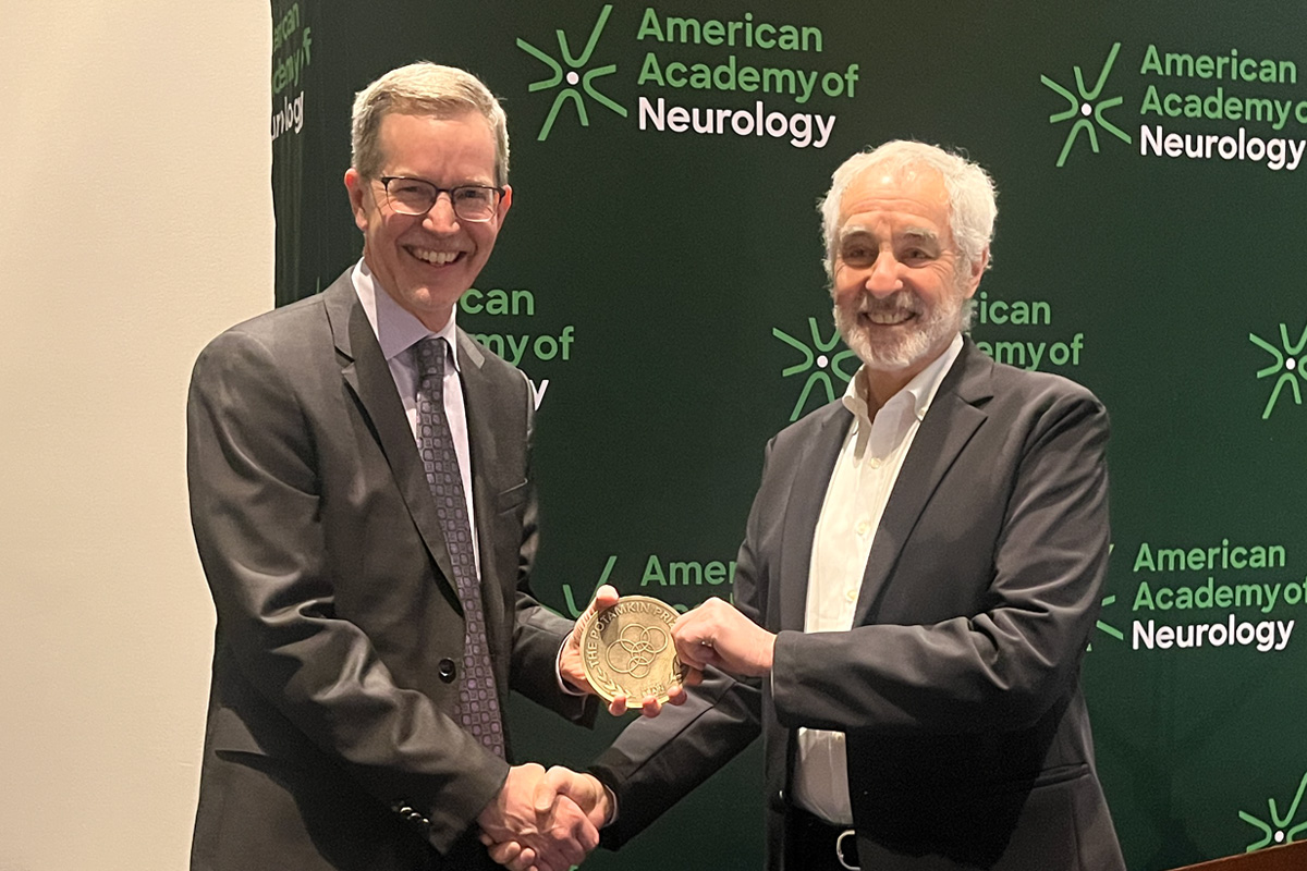 Miller honored with Potamkin Prize for dementia research