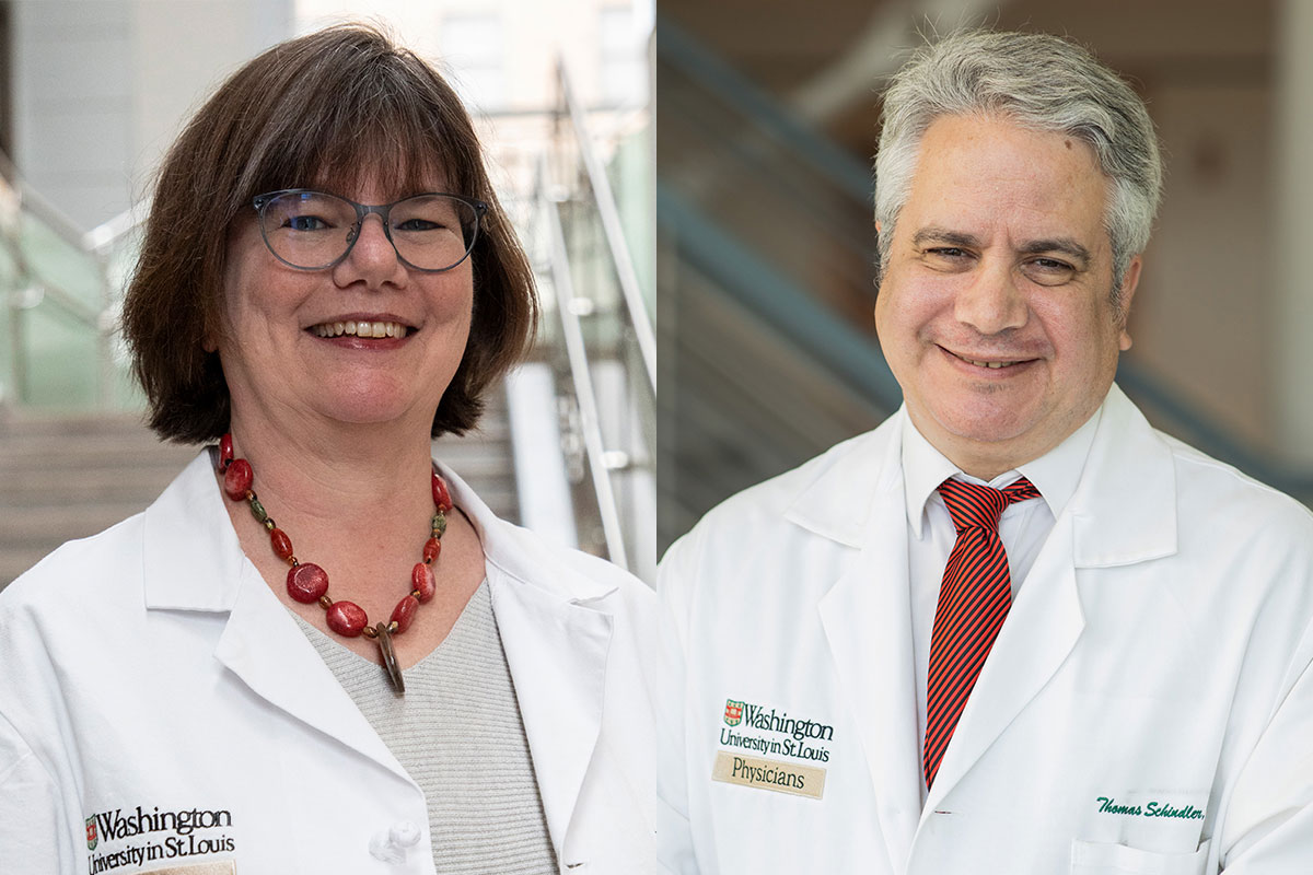 Benzinger, Schindler honored by international imaging society