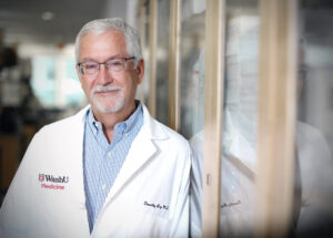 Doctor in white coat