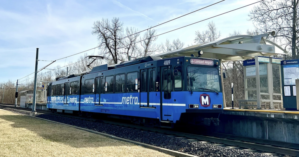 Metrolink train car